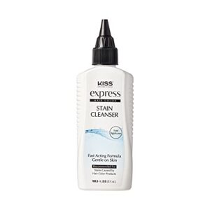 kiss express semi-permanent hair color 100ml (3.5 us fl.oz) (1 count, stain cleanser)