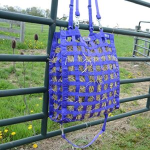 Derby Originals Superior Slow Feeder Horse Hay Bag with Super Tough Bottom and 1 Year Warranty