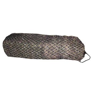 derby originals 90" x-large slow feed hay bale net holds 1-2 full bales of hay for horses and goats