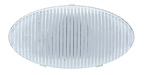 Optronics APL5CBP RV Clear Oval Porch/Utility Light Replacement Lens