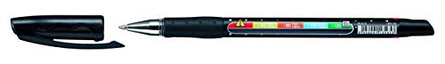 STABILO EXAM Grade Ballpoint Pen - Black (Pack of 3)