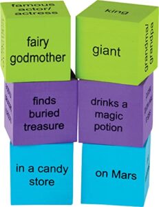 teacher created resources foam story starter cubes (20641)