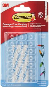 3m company 17026clr clear decorating clips