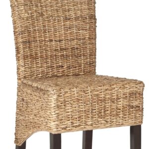 Safavieh Home Collection Kiska Natural Dining Chair (Set of 2)