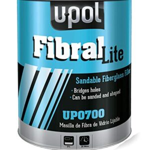 U-Pol Products 0700 FIBRAL Glass Fiber Filler - 3 Liter