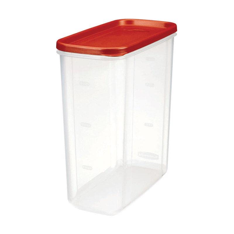 Rubbermaid 071691428855 21-Cup Dry Food Container-Pack of 4, 4, Red