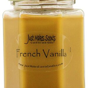 French Vanilla Scented Blended Soy Candle by Just Makes Scents