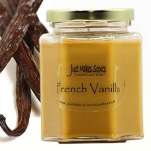 French Vanilla Scented Blended Soy Candle by Just Makes Scents