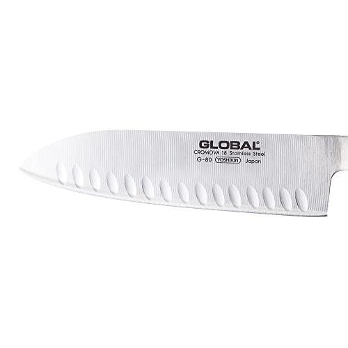 Global 7" Hollow Ground Santoku Knife G 80