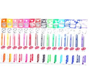 pilot hi-tec-c coleto gel ink pen refill 0.3mm, 15-color set(japan import) [komainu-dou original package]