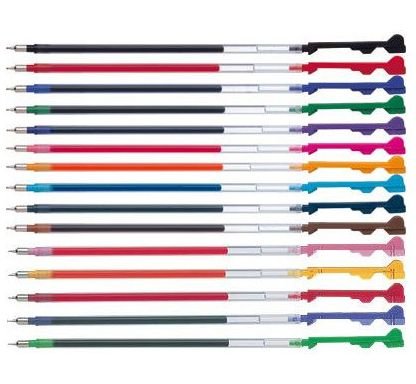 Pilot Hi-Tec-C Coleto Gel Ink Pen Refill 0.3mm, 15-color Set(Japan Import) [Komainu-Dou Original Package]