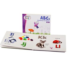 Brainy Baby ABCs Introducing the Alphabet A to Z Deluxe Edition - DVD, Board Book and Flashcards: Set of 3