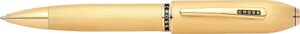cross peerless 125 23 carat heavy gold plated ballpoint pen