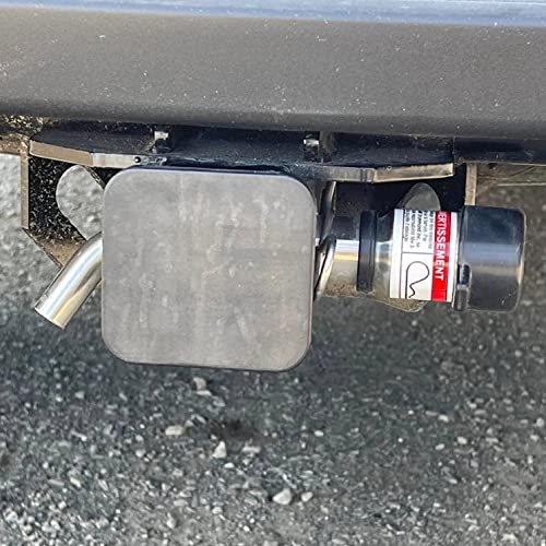 AMPLOCK U-HLP58318 | 5/8" Hitch Pin Lock | Patented Towing Hitch Lock for 2.5"x2.5" and 3"x3" Receiver Tube (Outside Dimension) | Swivel Design | Made of American Stainless Steel