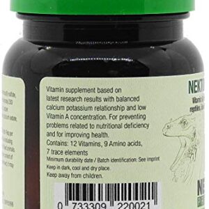 Nekton Multi-Rep Vitamins and Minerals for all Reptiles, 35gm,white