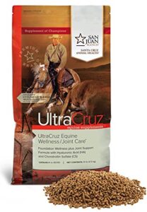 ultracruz sc-363161 equine wellness/joint supplement for horses 10 lb, pellet (28 day supply)
