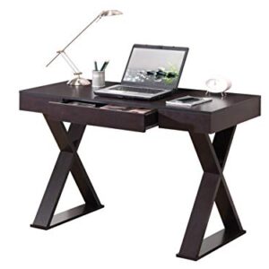 Techni Mobili Trendy Drawer, Espresso Writing Desk