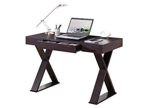 Techni Mobili Trendy Drawer, Espresso Writing Desk