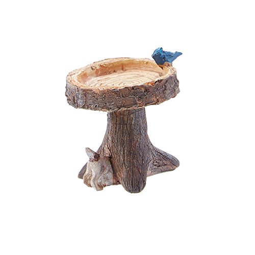 Wholesale Fairy Gardens Digging Dog Birdbath #DDBB95