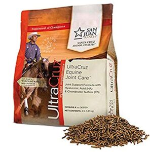 ultracruz-sc-363159 equine joint supplement for horses, 4 lb, pellet (35 day supply)