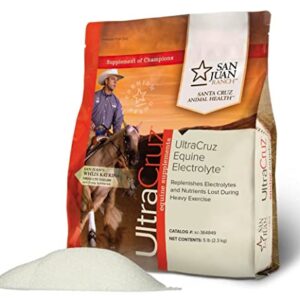 UltraCruz-364849 Equine Electrolyte Supplement for Horses, 5 lb, Powder (40 Day Supply)