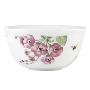 lenox butterfly meadow bloom 4pc dessert bowl set pink