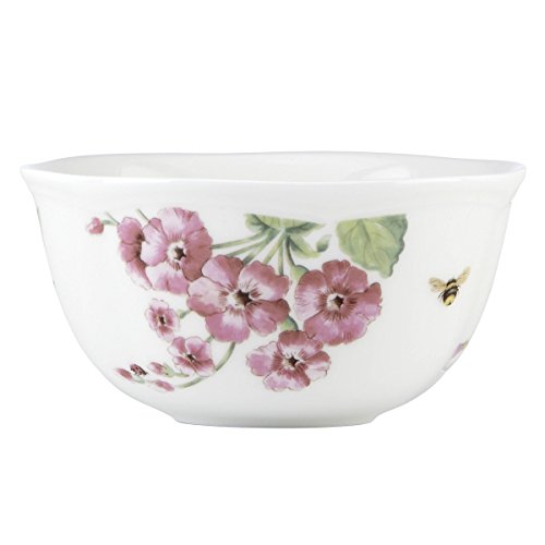 Lenox Butterfly Meadow Bloom 4Pc Dessert Bowl Set Pink