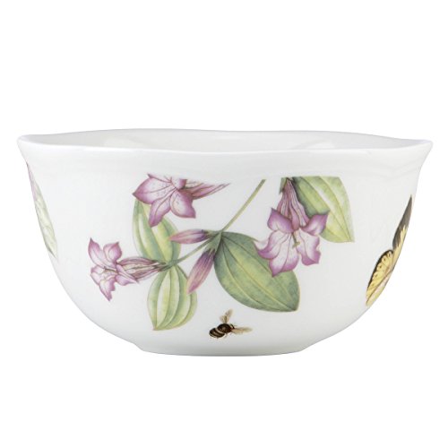 Lenox Butterfly Meadow Bloom 4Pc Dessert Bowl Set Pink