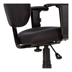 Alera ALEVTA4810 Alera Essentia Series Swivel Task Chair With Adjustable Arms, Black