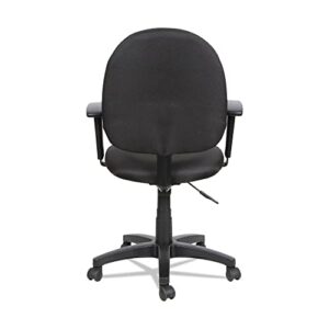 Alera ALEVTA4810 Alera Essentia Series Swivel Task Chair With Adjustable Arms, Black