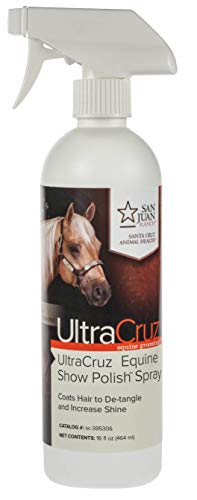 UltraCruz Equine Show Polish Spray for Horses, 16 oz