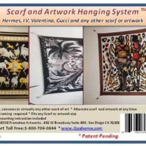 Scarf and Artwork Hanging System