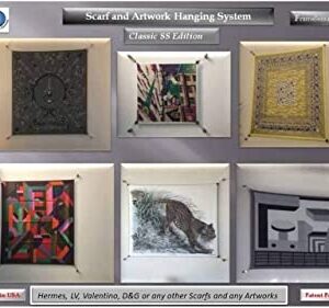 Scarf and Artwork Hanging System