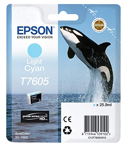 Epson T7605 Ink Cartridge - Light Cyan