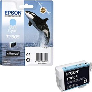 Epson T7605 Ink Cartridge - Light Cyan