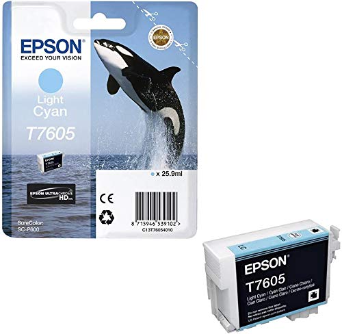 Epson T7605 Ink Cartridge - Light Cyan