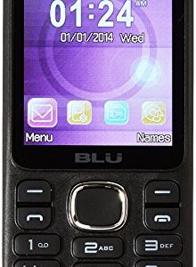 BLU Jenny TV 2.8 T276T Unlocked GSM Dual-SIM Cell Phone w/ 1.3MP Camera - Unlocked Cell Phones - Retail Packaging - Black Red