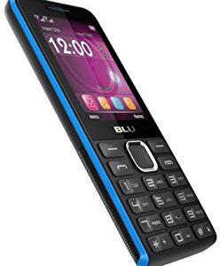 BLU Tank II T193 Unlocked GSM Dual-SIM Cell Phone w/ Camera and 1900 mAh Big Battery - Unlocked Cell Phones - Retail Packaging - Black Blue