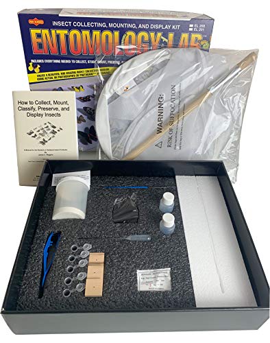 EDUCATIONAL SCIENCE WE ENABLE DISCOVERY Entomology Lab Insect Collecting Kit with Net EL201