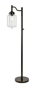 kenroy 32408orb home casey tall floor lamp oil-rubbed bronze finish, small