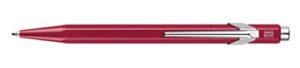 caran d'ache 849 popline metal x red ballpoint pen with metal case (849.780)