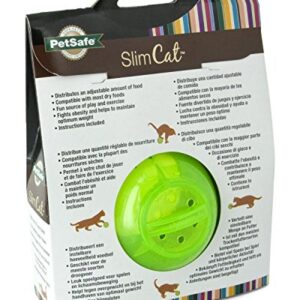 PetSafe SlimCat Green Meal Dispensing Cat Toy, (3 Pack)