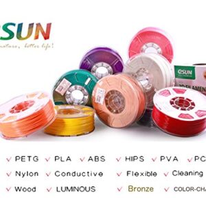 eSUN 3D Printer Cleaning Filament 3mm Natural 0.1kg for All 3mm or 2.85mm FDM 3D Printers, 3mm Cleaning