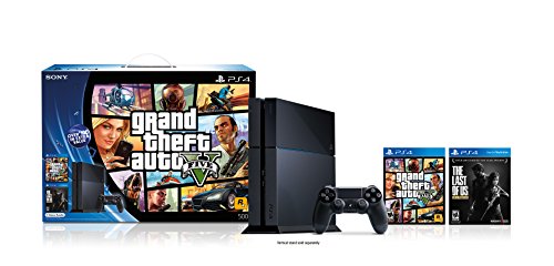 PlayStation 4 Black Friday Bundle - Grand Theft Auto V and The Last of Us Remastered