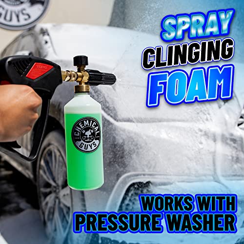 Chemical Guys EQP_312 TORQ Professional Max Foam 8 Cannon & Honey Dew Snow Foam Soap Kit, Safe for Cars, Trucks, SUVs, RVs & More, 128 fl oz (1 Gallon)