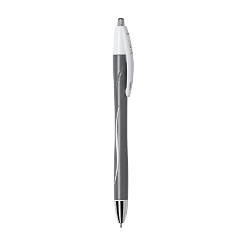 BIC Glide Exact Retractable Ball Point Pen, Fine Point (0.7 mm), Black, Precise Lines For Clean Writing, 12-Count