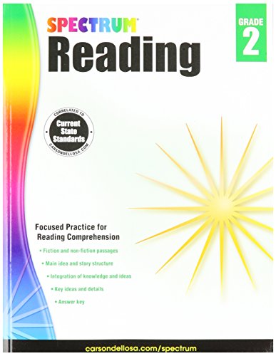 Carson-Dellosa Spectrum Reading Workbook Grade 2