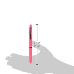 PILOT Multi-Pen Body, Hi-Tec-C Coleto 500, Coral Pink Body (LHKC-50C-CP)