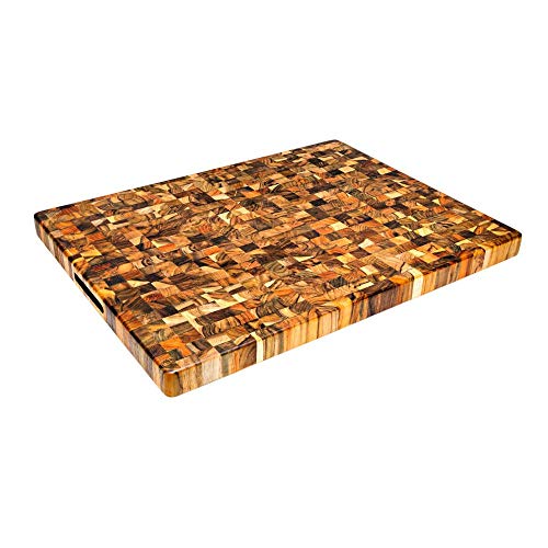 BUTCHER BLOCK RECTANGLE CUTTING BOARD (L)