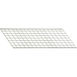 global industrial wire shelving wire mesh deck (shelf), 48"w x 24"d, 1/4" thick gray epoxy finish, 3" openings, reinforced